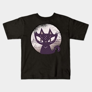 Black Kitty Kids T-Shirt